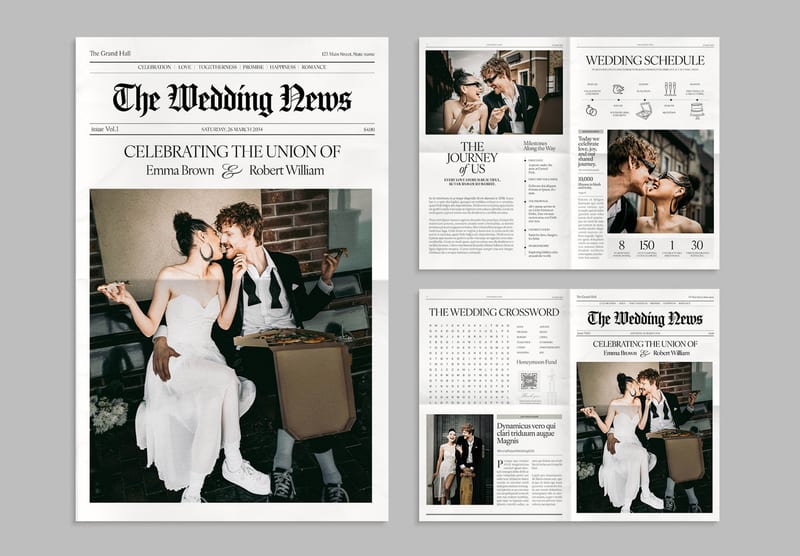 InDesign Newspaper Templates (INDD) — Broadsheet, Tabloid & Newsletter