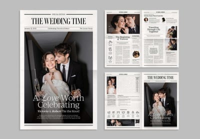 InDesign Newspaper Templates (INDD) — Broadsheet, Tabloid & Newsletter