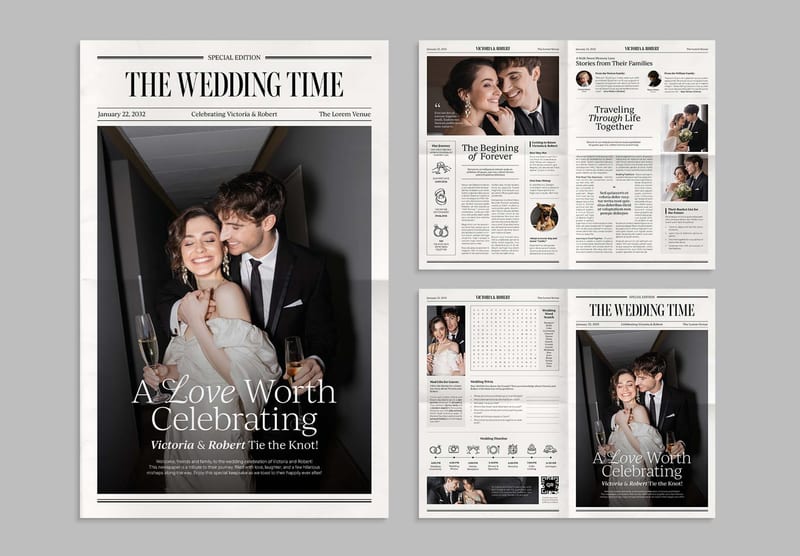 InDesign Newspaper Templates (INDD) — Broadsheet, Tabloid & Newsletter