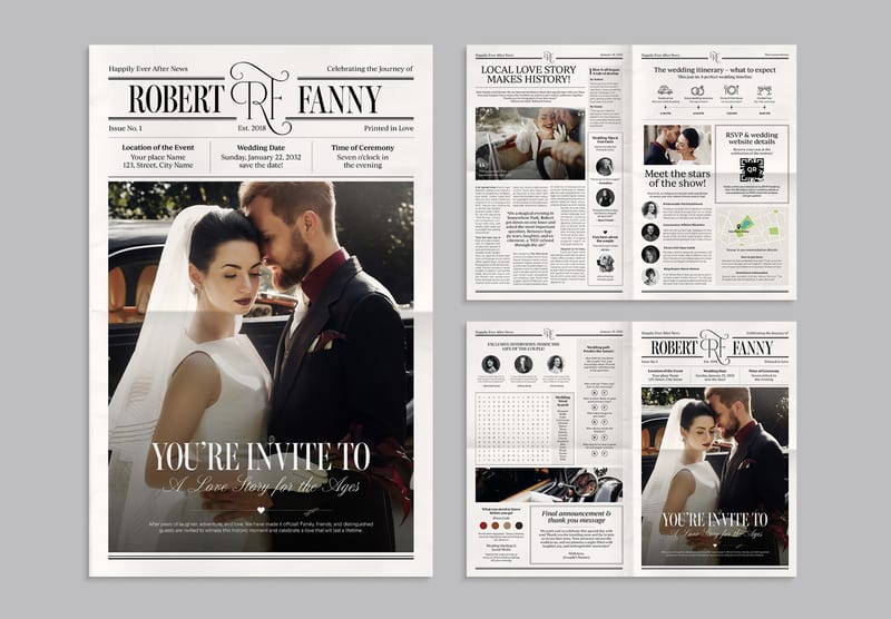 InDesign Newspaper Templates (INDD) — Broadsheet, Tabloid & Newsletter